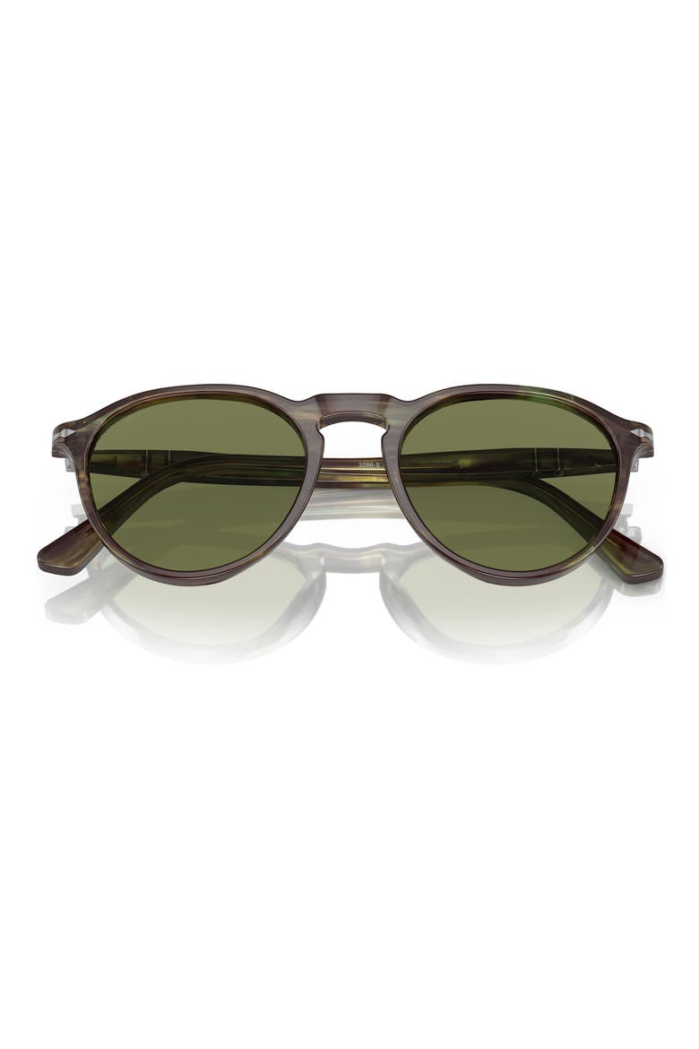 PO3286S 51mm Phantos Sunglasses, Alternate, color, STRIPED GREEN / LIGHT GREEN