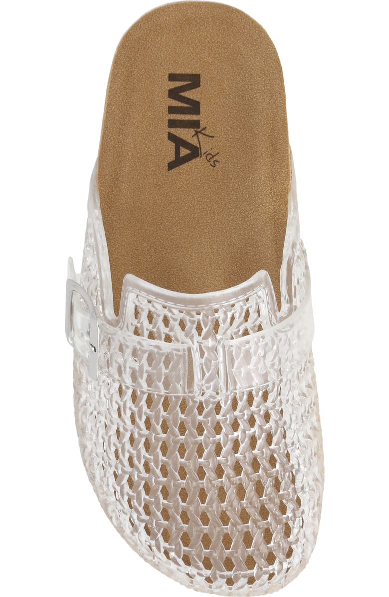 MIA Kids' Clarye Jelly Clog, Alternate, color, Clear