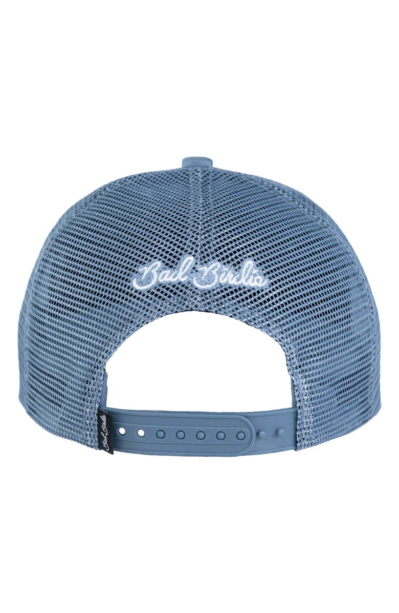 Bad Birdie Snapback Trucker Hat, Alternate, color, 