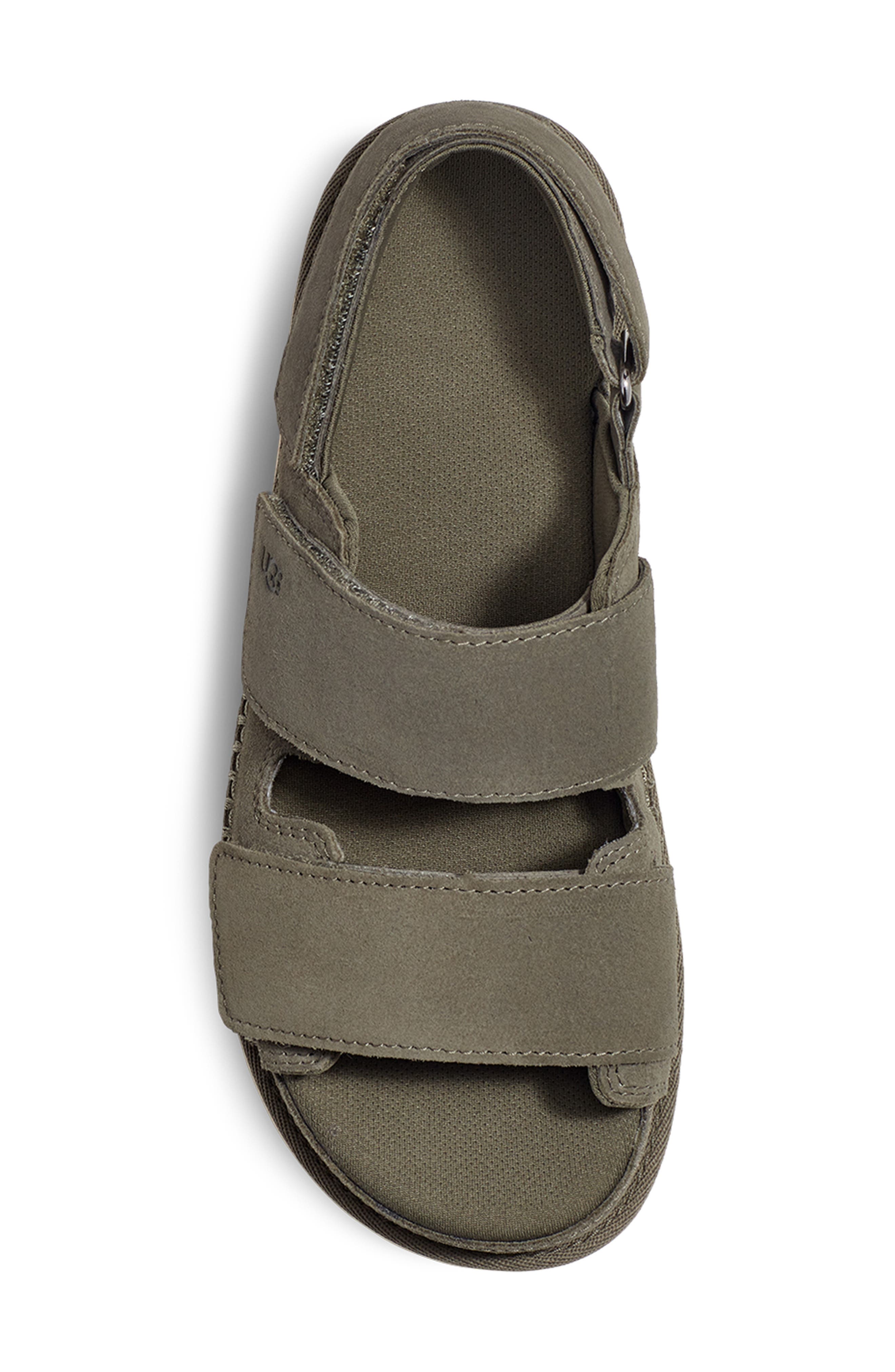 Goldenstar Slingback Platform Sandal, Alternate, color, MOSS GREEN