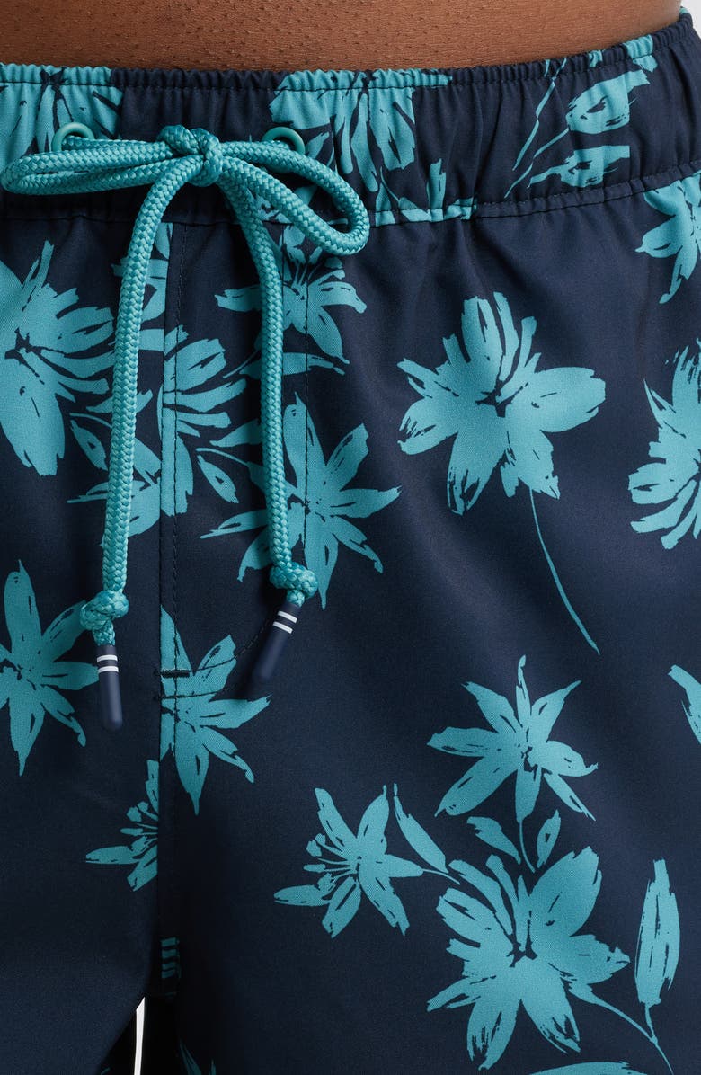 Original Penguin 9-Inch Volley Swim Trunks, Alternate, color, Dark Sapphire