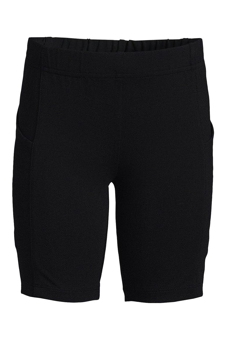 Girls Tough Cotton Bike Shorts, Alternate, color, Black