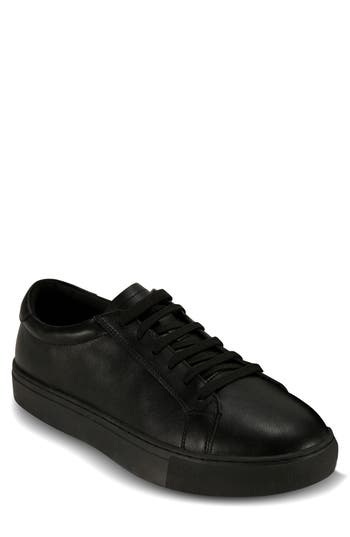 Gernie 36s Low Top Sneaker In Black Napa