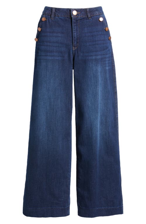 Wit & Wisdom 'ab'solution Sailor Wide Leg Jeans In Indigo