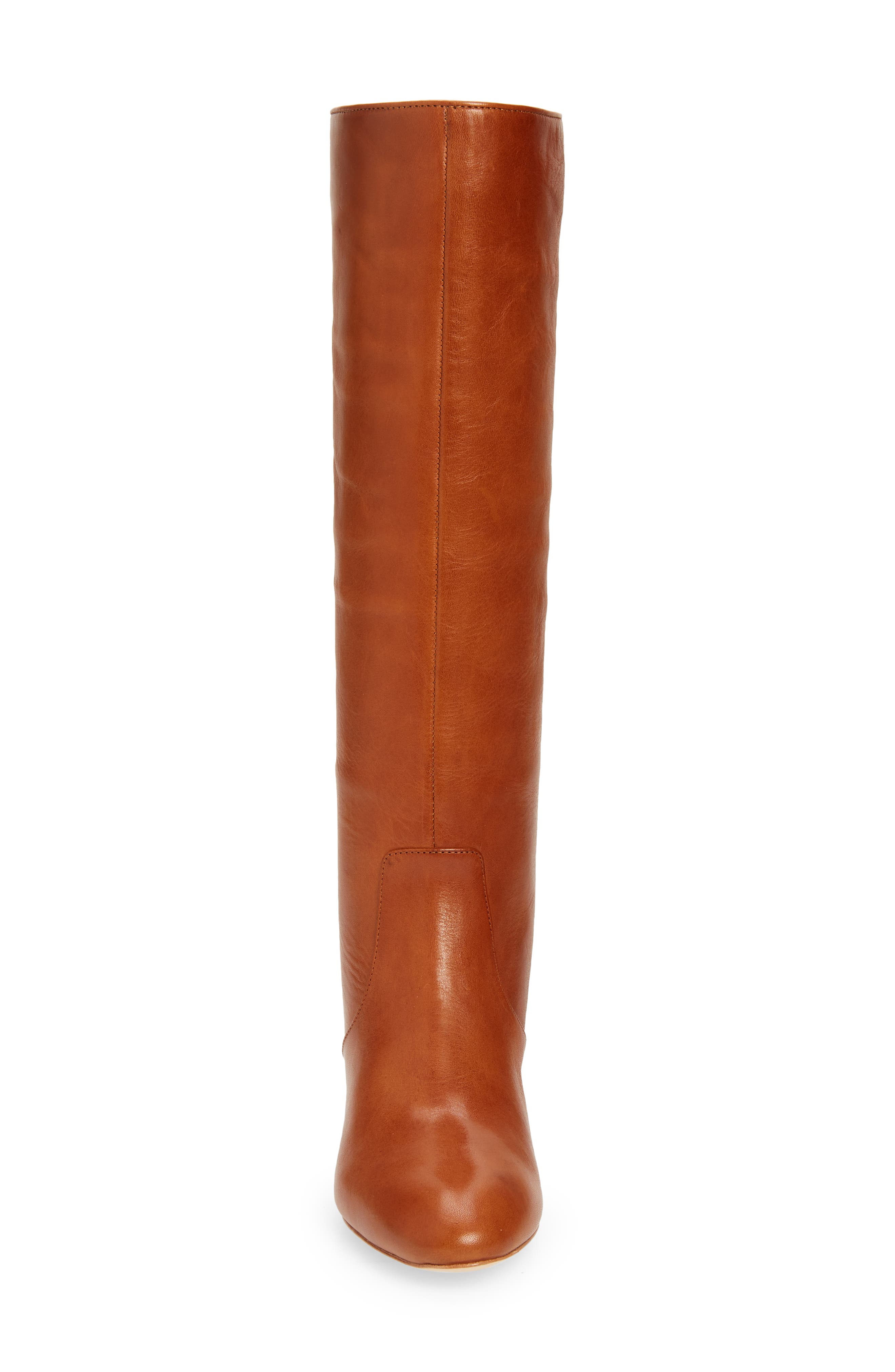 Loeffler Randall Gia Knee High Boot, Alternate, color, Cognac