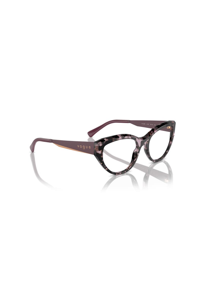 53mm Irregular optical glasses, Alternate, color, Tortoise