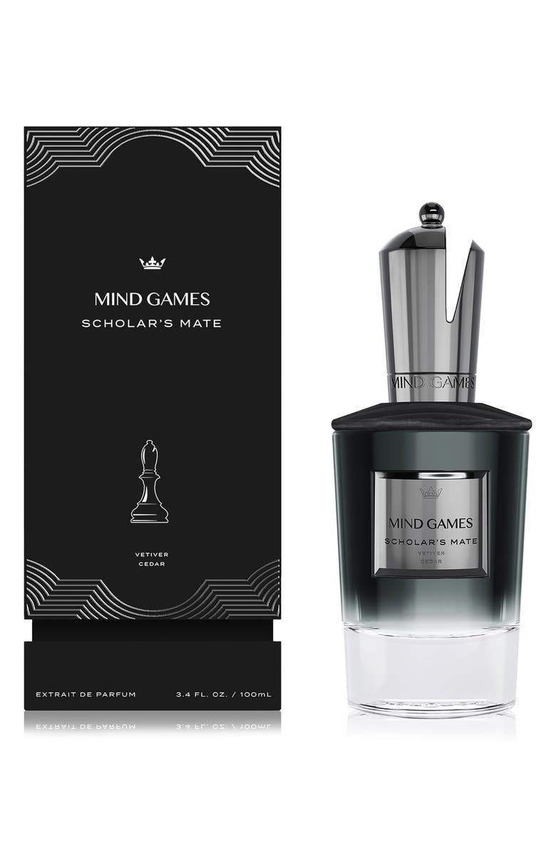 MIND GAMES Scholar's Mate Extrait de Parfum, Alternate, color, Black