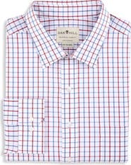 Oak Hill by DXL Big & Tall Plaid Dress Shirt