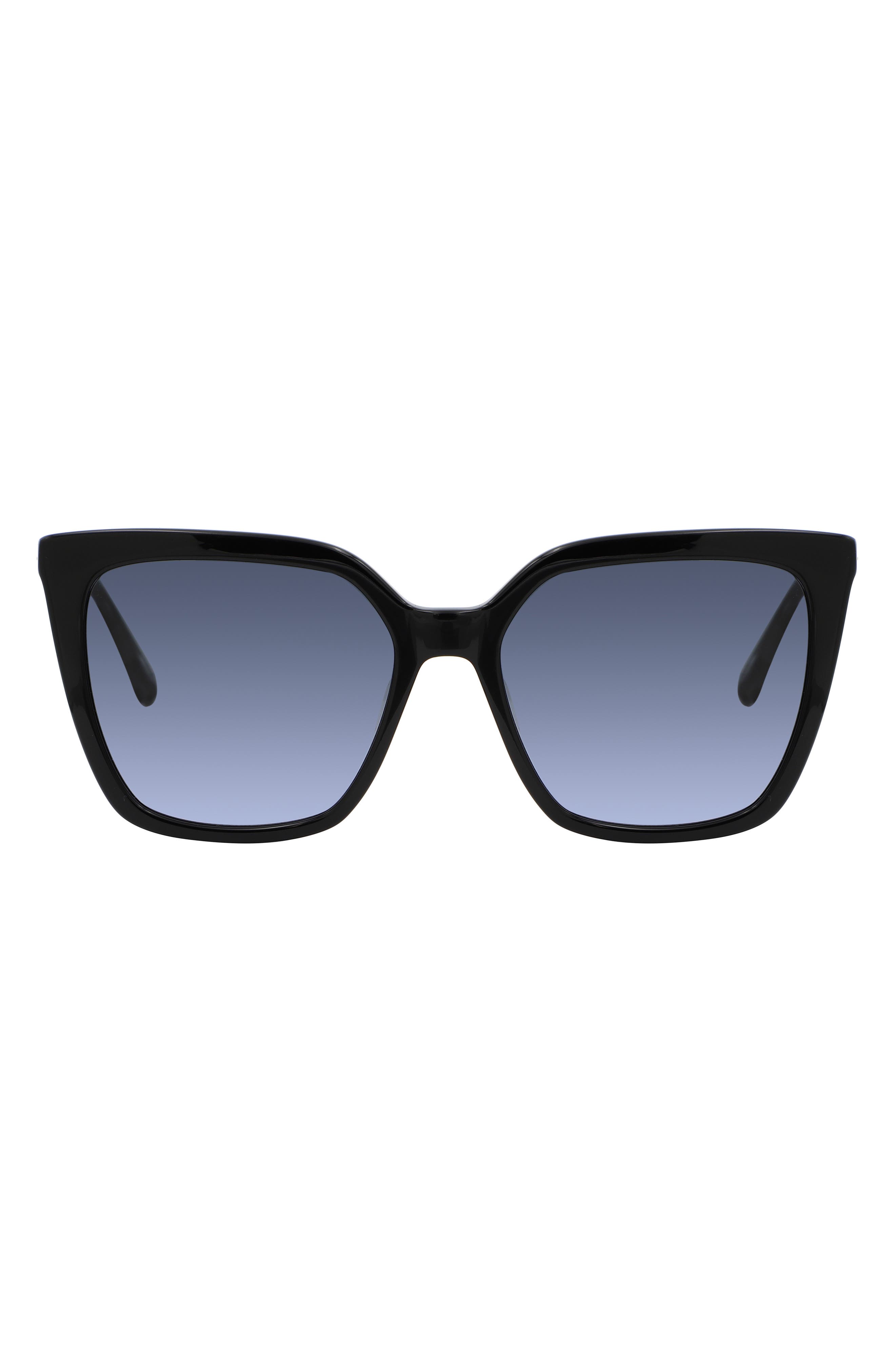 marlowe 55mm gradient square sunglasses