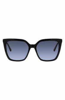 marlowe 55mm gradient square sunglasses