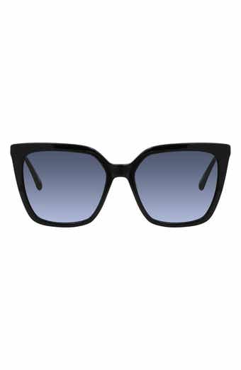 marlowe 55mm gradient square sunglasses