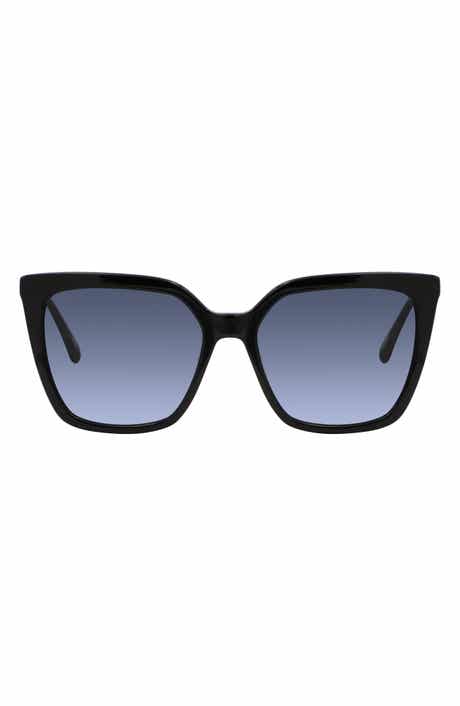 marlowe 55mm gradient square sunglasses