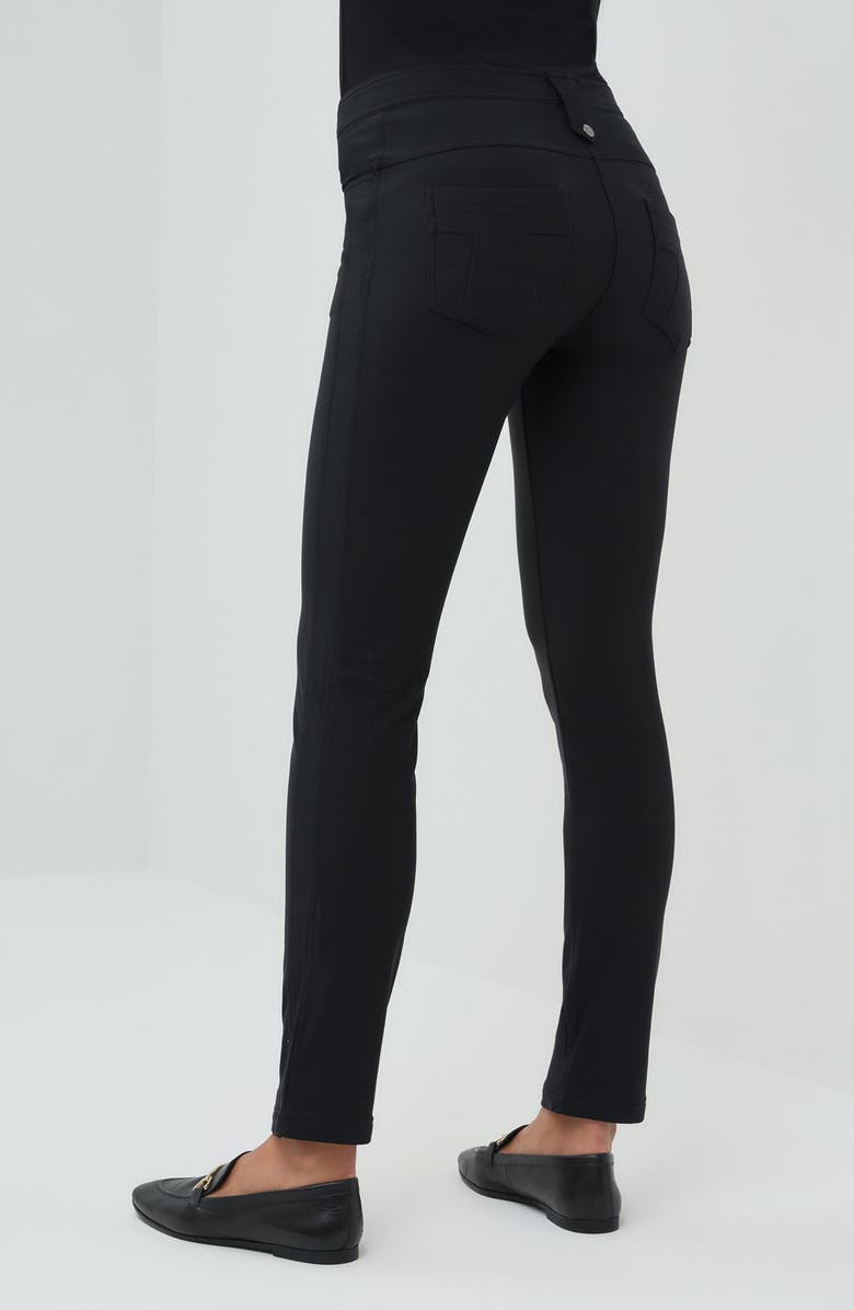 Anatomie Skyler Cozy Fleece-Lined Travel Pant, Alternate, color, Black