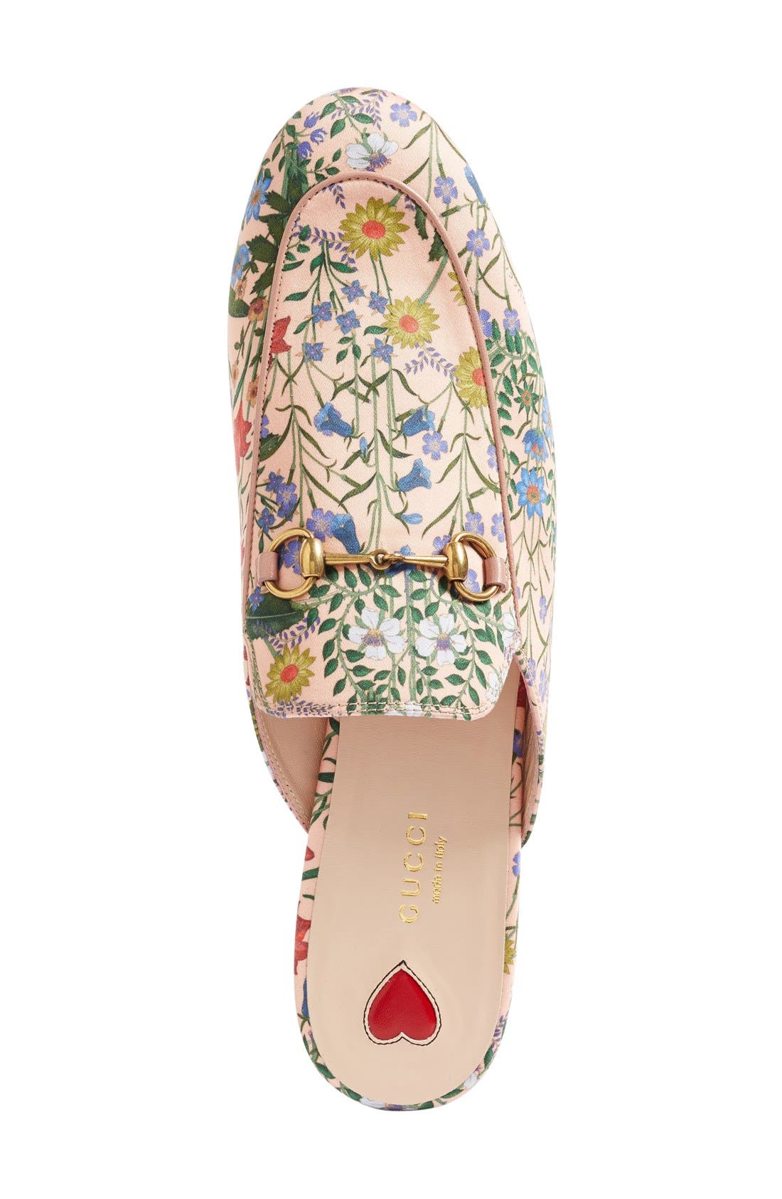 Princetown Loafer Mule, Alternate, color, BLUSH FLORAL