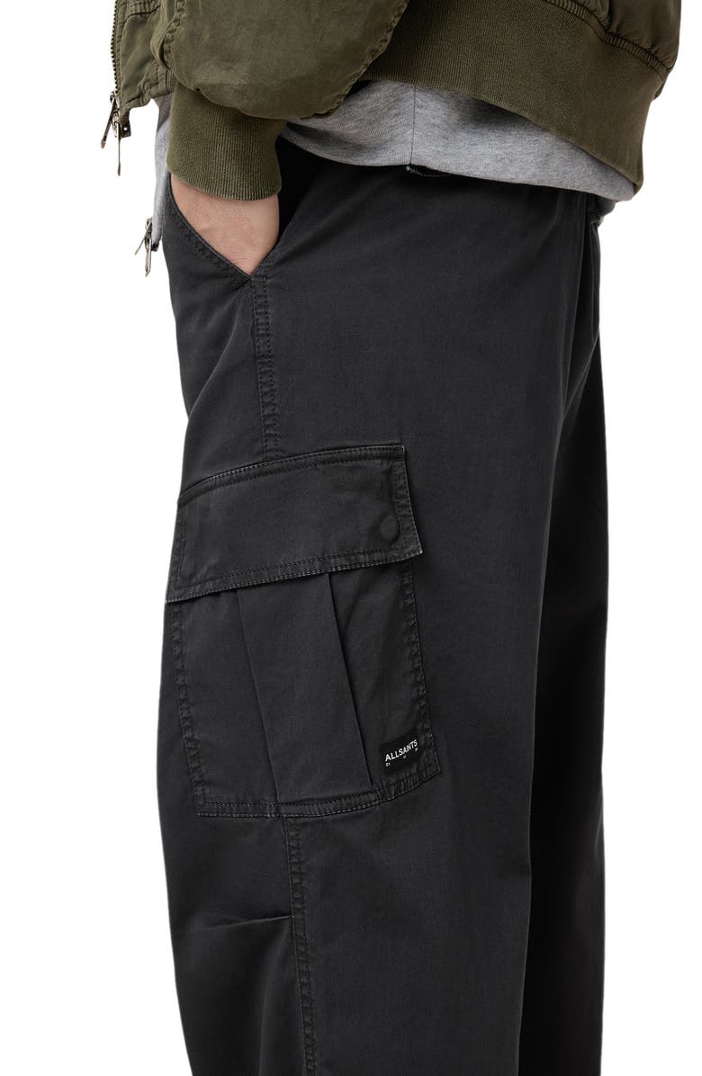 AllSaints Flynn Stretch Cotton Cargo Pants, Alternate, color, 