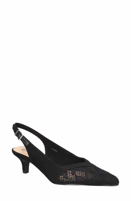 Bella Vita Marquette Pointed Toe Slingback Pump