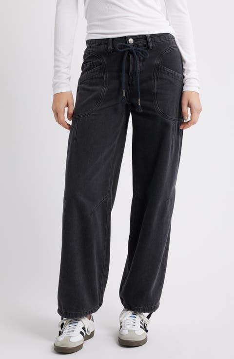 Love Language Wide Leg Jeans (Hideaway)