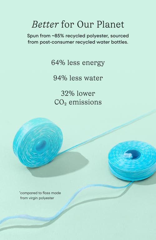 Cocolab Cocofloss Refillable Mint Floss In Transparent