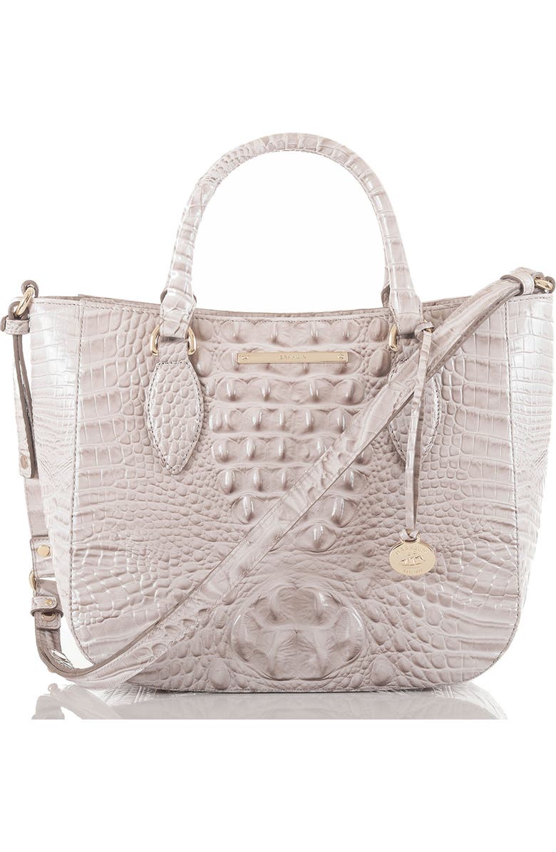 Brahmin Melbourne - Small Lena Leather Satchel, Main, color,