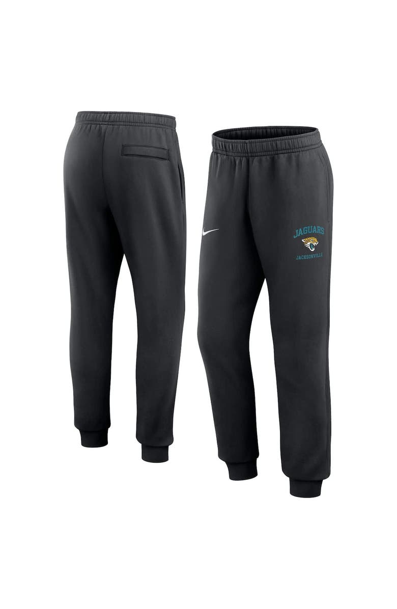 Nike Men's Nike Black Jacksonville Jaguars Rewind Club Joggers, Main, color, 
