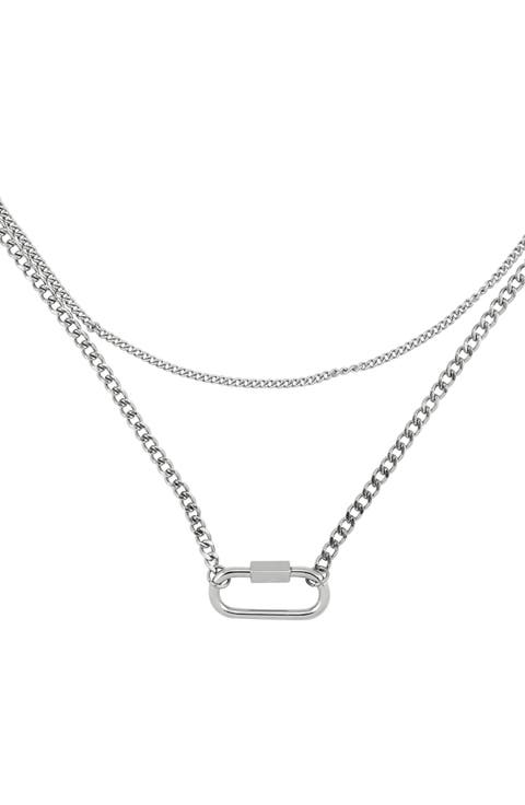 Gender Inclusive Layered Adjustable Necklace