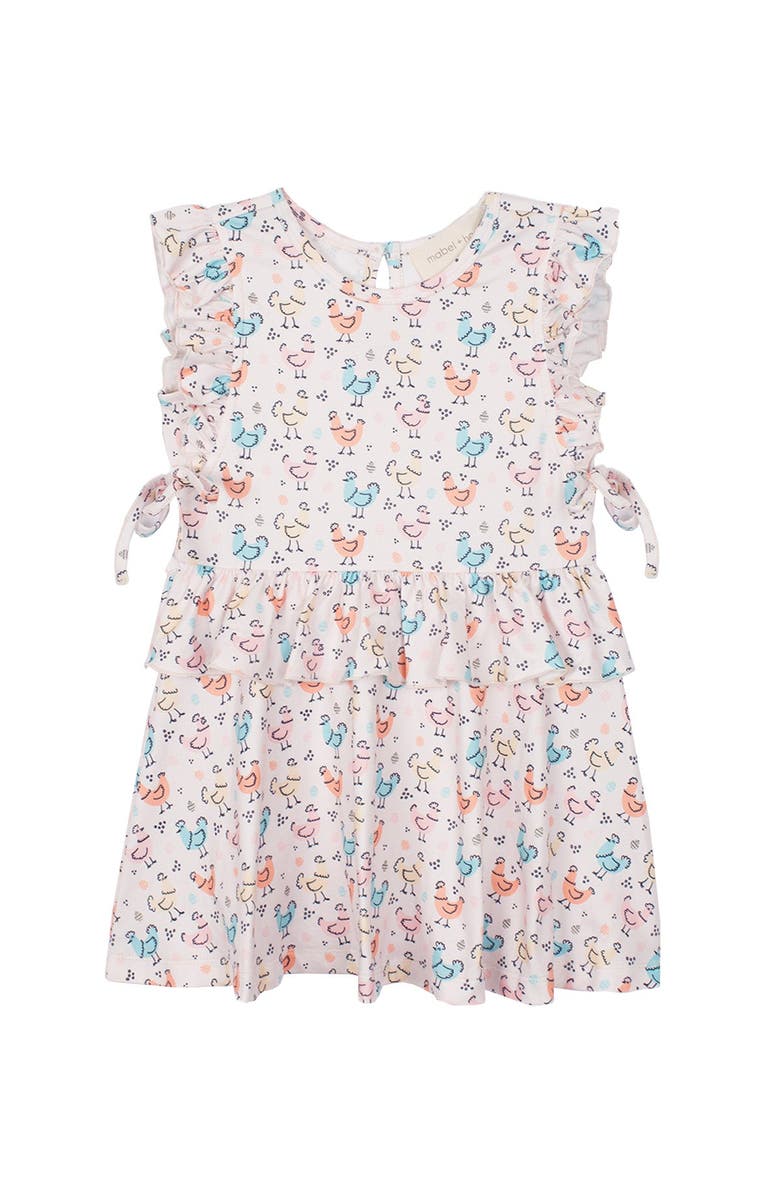 Mabel + Honey Cheerful Chicks Dress, Alternate, color, Multi