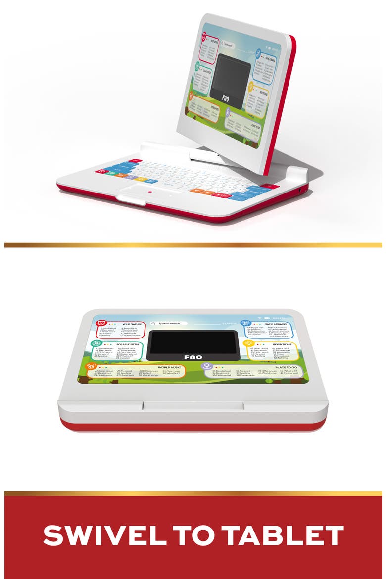 Teach & Talk Exploration Laptop, Alternate, color, RED