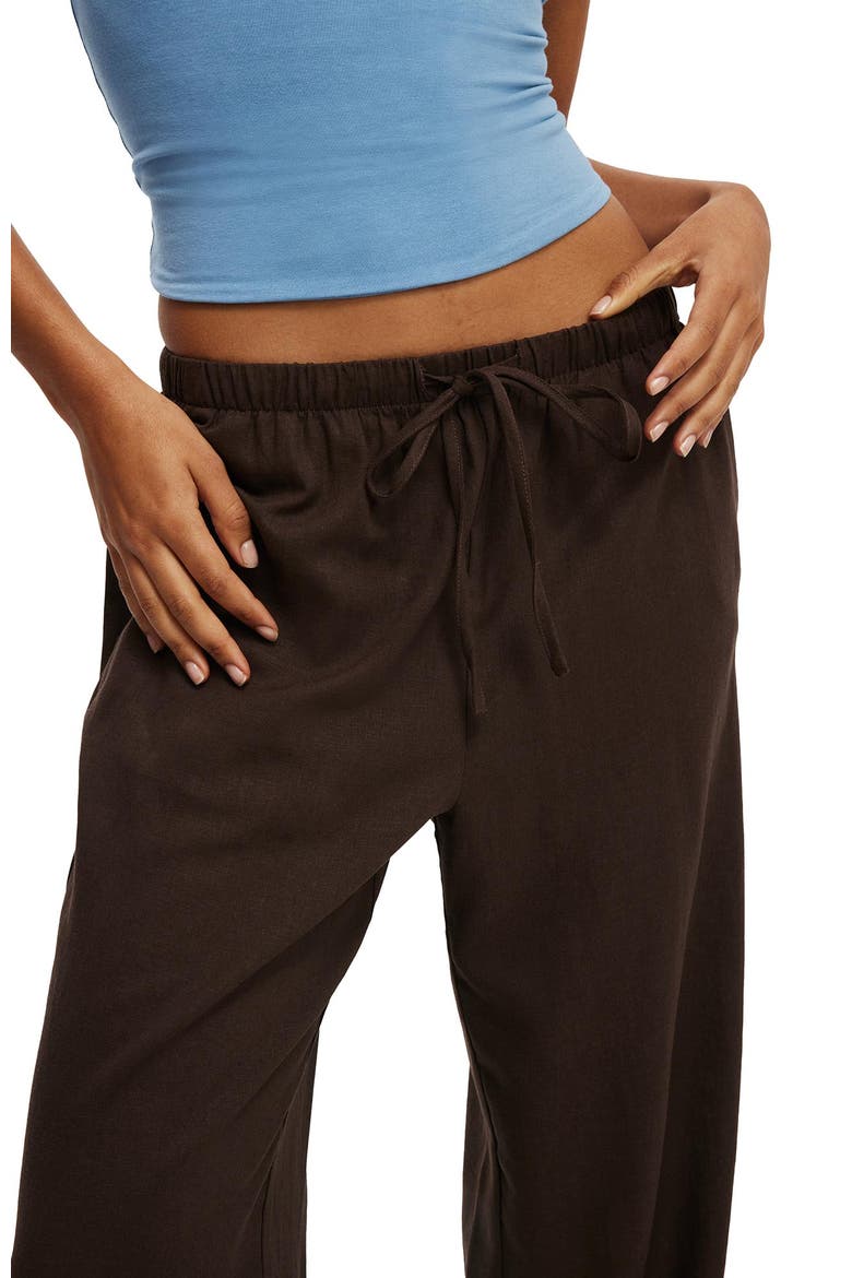 Women's Haven Wide Leg Pant, Alternate, color, Dark Oak