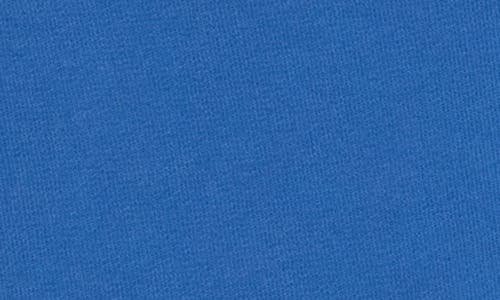 Frank & Eileen Patrick Johnny Collar T-shirt In Blue