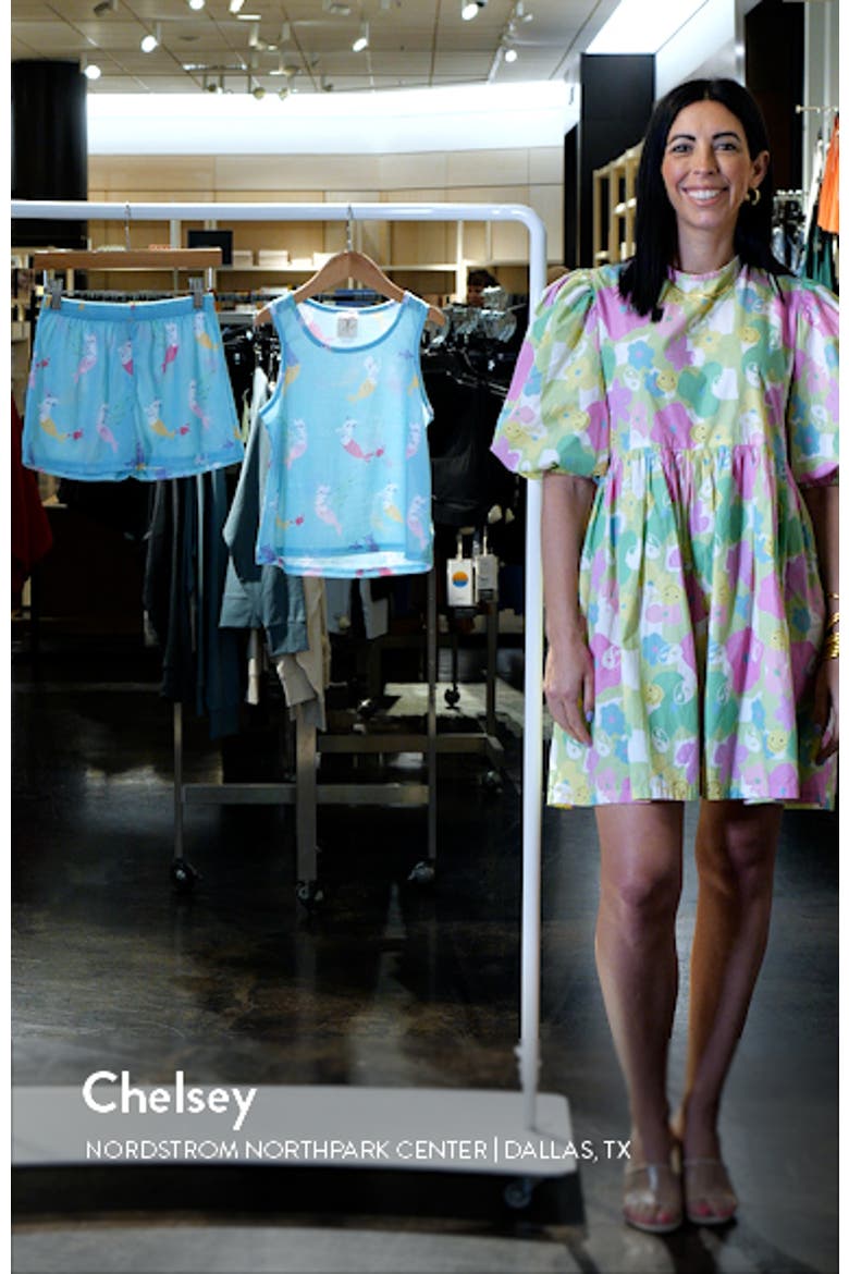 Kids' Mer-Cat Print Two Piece Short Pajamas video