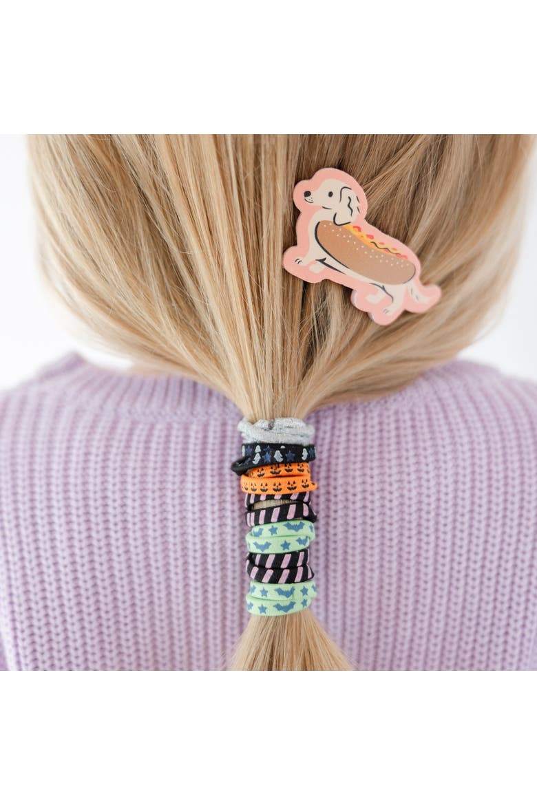 Hot Dog Dachshund Hair Clip, Alternate, color, Assorted Pre-Pack