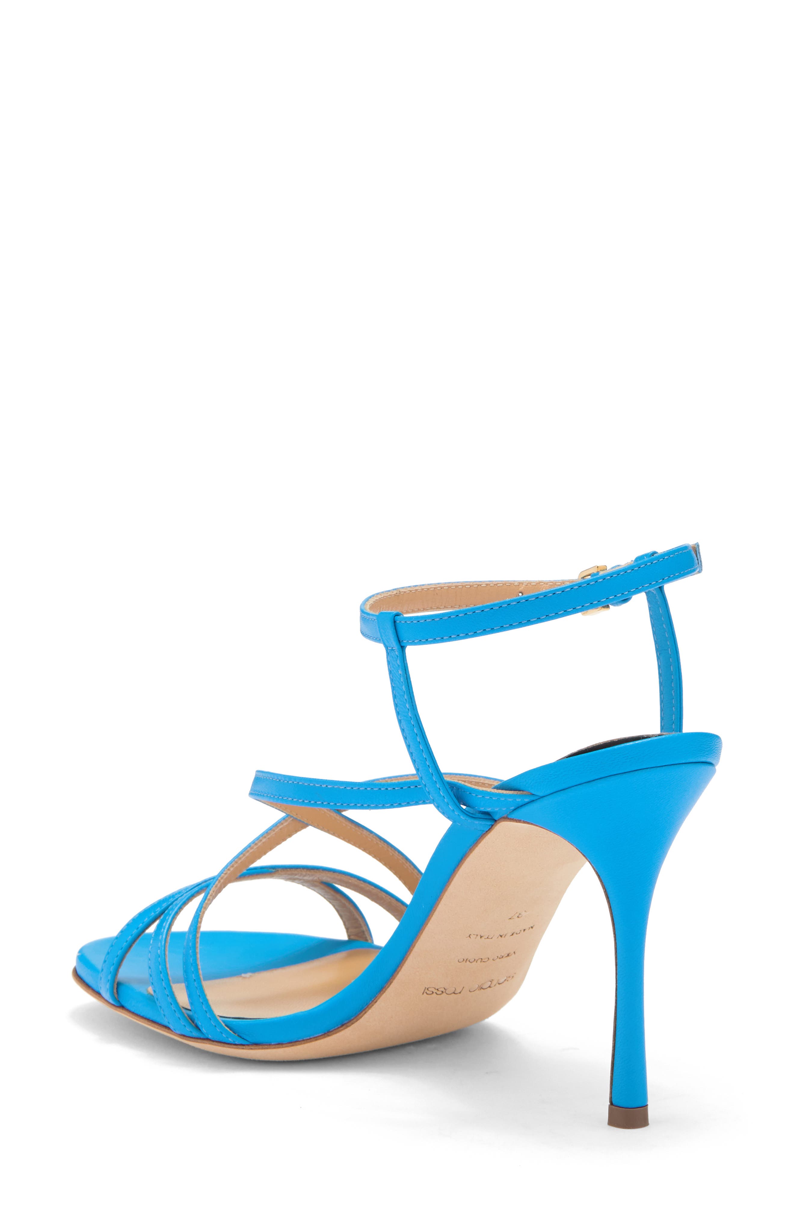 Sergio Rossi Strappy Ankle Strap Sandal, Alternate, color, 