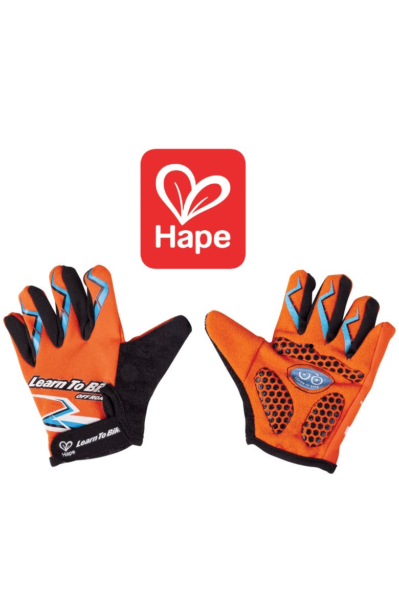 Hape Sports Rider Gloves Orange Medium Size Riding & Bike, Hand Protection, Alternate, color, Multicolored