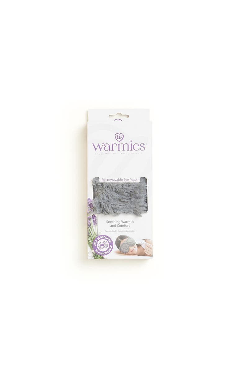 Warmies Plush Eye Mask, Alternate, color, Dark Gray