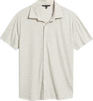 Robert Barakett Anton Knit Button-Up Polo