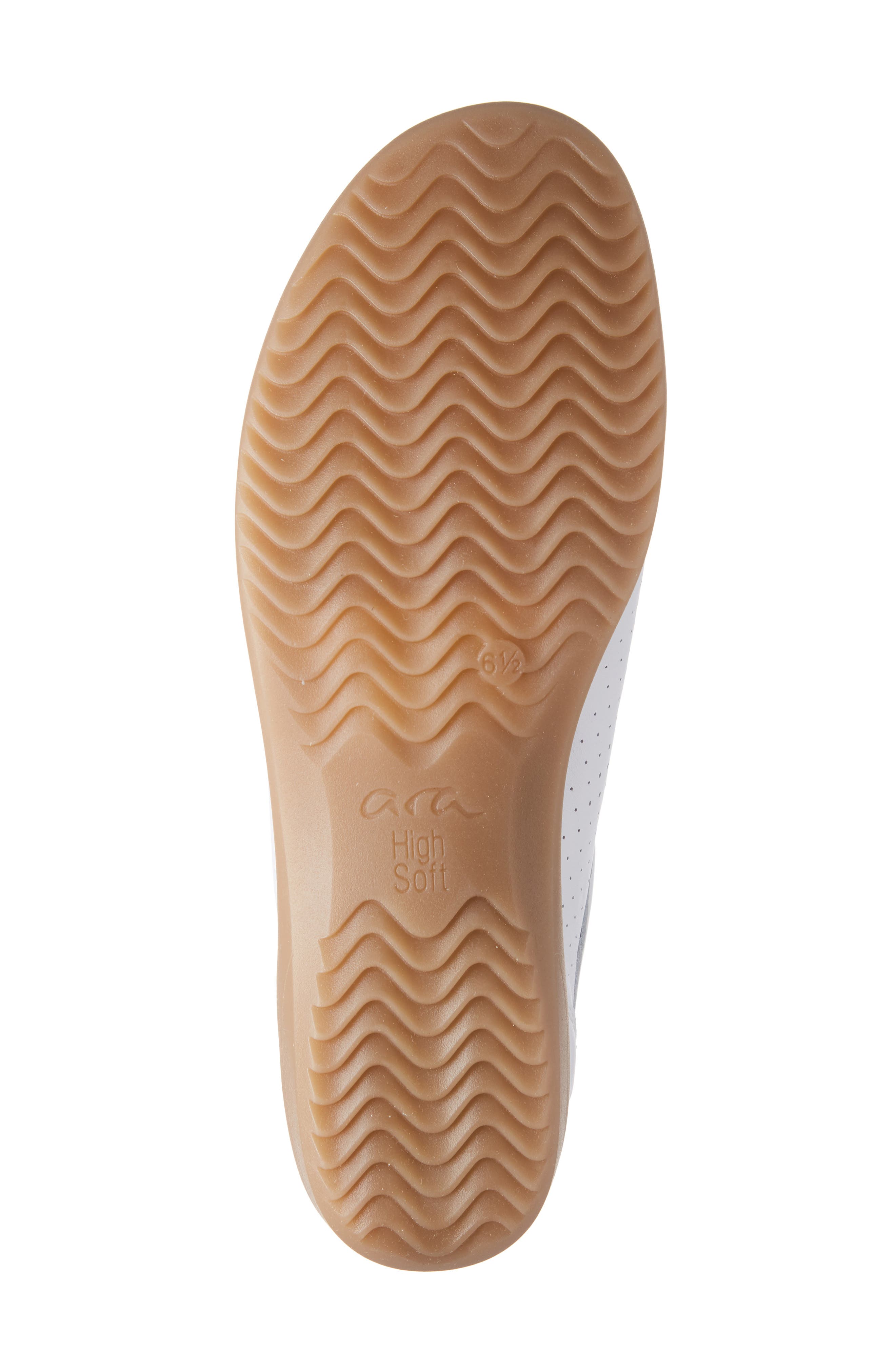 ara Alexis Lace-Up Flat, Alternate, color, 