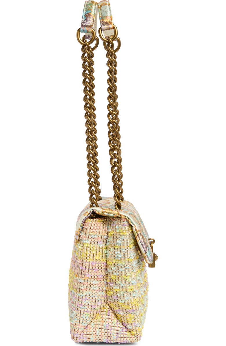 Kurt Geiger London Brixton Mixed Media Shoulder Bag, Alternate, color,