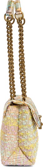 Brixton Mixed Media Shoulder Bag