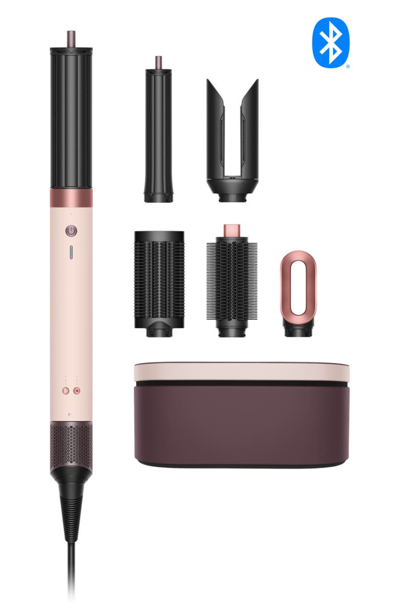 Dyson Airwrap Co-anda2x<sup>™</sup> Multi-styler & Dryer Straight+Wavy in Ceramic Pink and Rose Gold, Main, color,