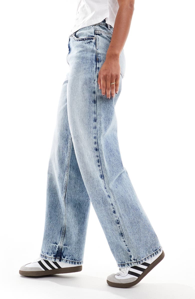 Miss Selfridge Baggy Wide Leg Jeans, Alternate, color, 