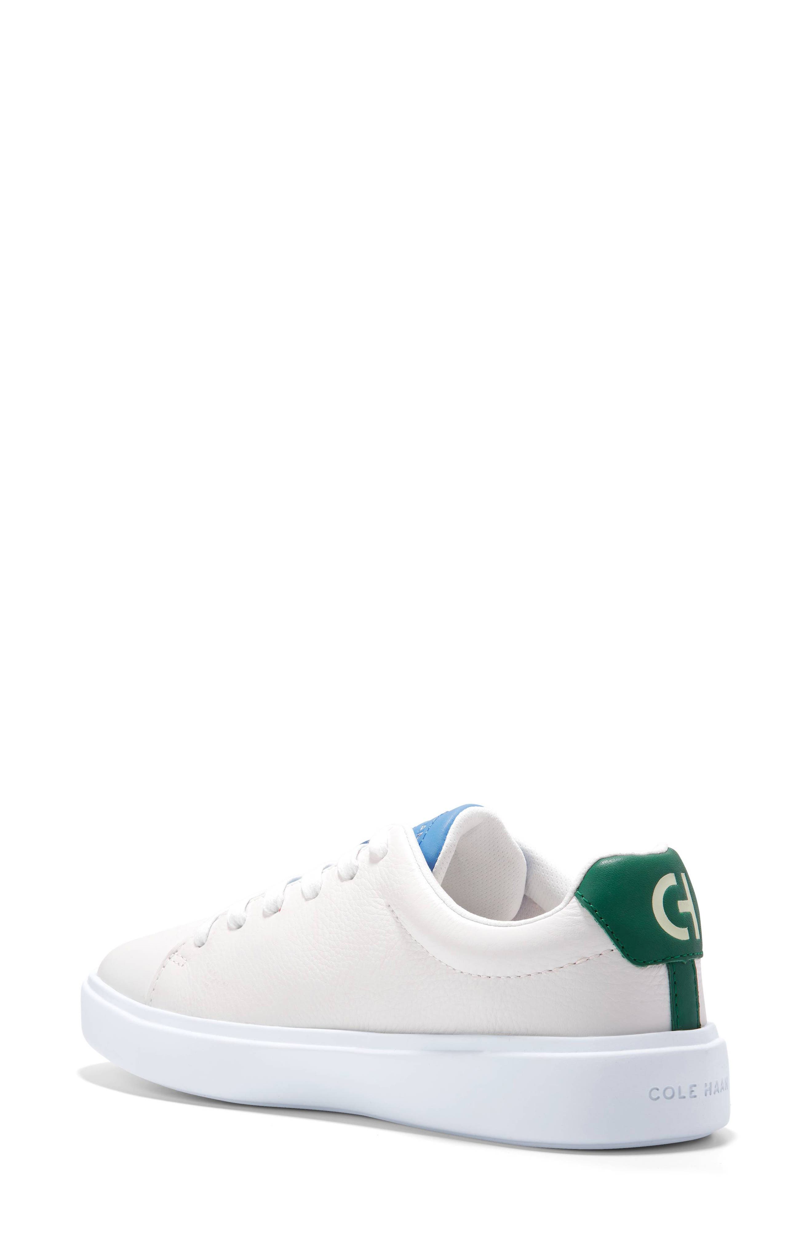 GrandPro Crosscourt Traveler Sneaker, Alternate, color, WHITE/ GREEN/ BLUE