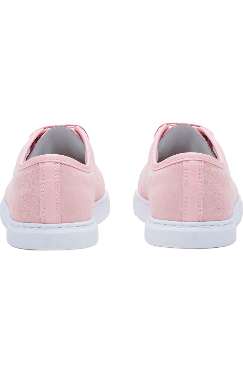 Lanvin DBB1 LEATHER AND SUEDE SNEAKERS, Alternate, color, Pale Pink