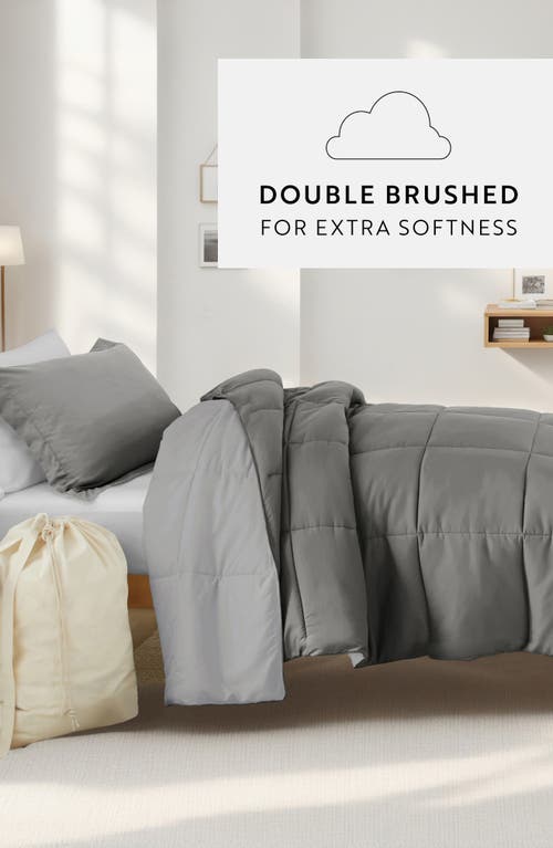 Homespun Ultimate College Essentials Bedding Bundle. In Gray/light Gray