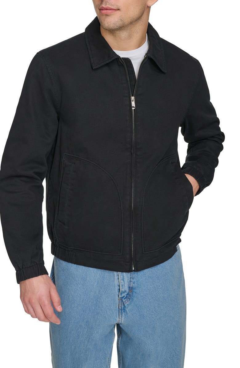 Levi's<sup>®</sup> Canvas Utility Jacket, Main, color, Black