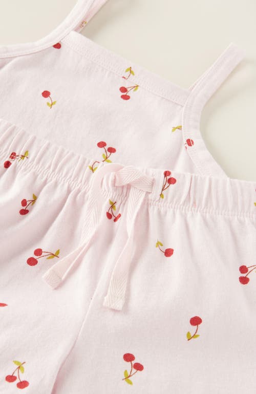 Nordstrom Ruffle Cotton Tank & Shorts Set