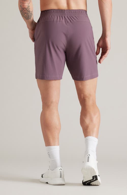 Rhone Pursuit 7-inch Unlined Training Shorts In Shadow Plum