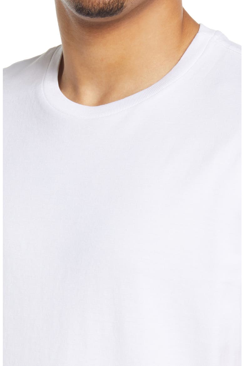 Bryce Crewneck T-Shirt, Alternate, color, TRUE WHITE