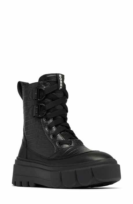 SOREL Caribou X Waterproof Leather Lace-Up Boot