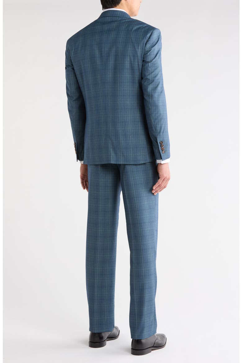 Slim Fit Two-Piece Suit, Alternate, color, FOREST