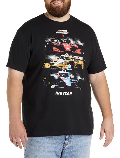 Big & Tall Indy Car Racing Graphic Tee